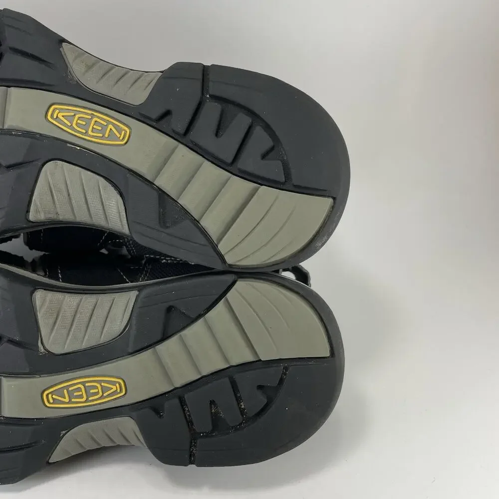 Keen Newport Retro Sandals Black Mens Size 12 M Waterproof Closed Toe Fisherman